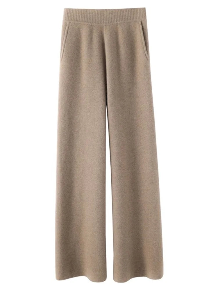 Pantaloni Comfort da Donna in Cashmere
