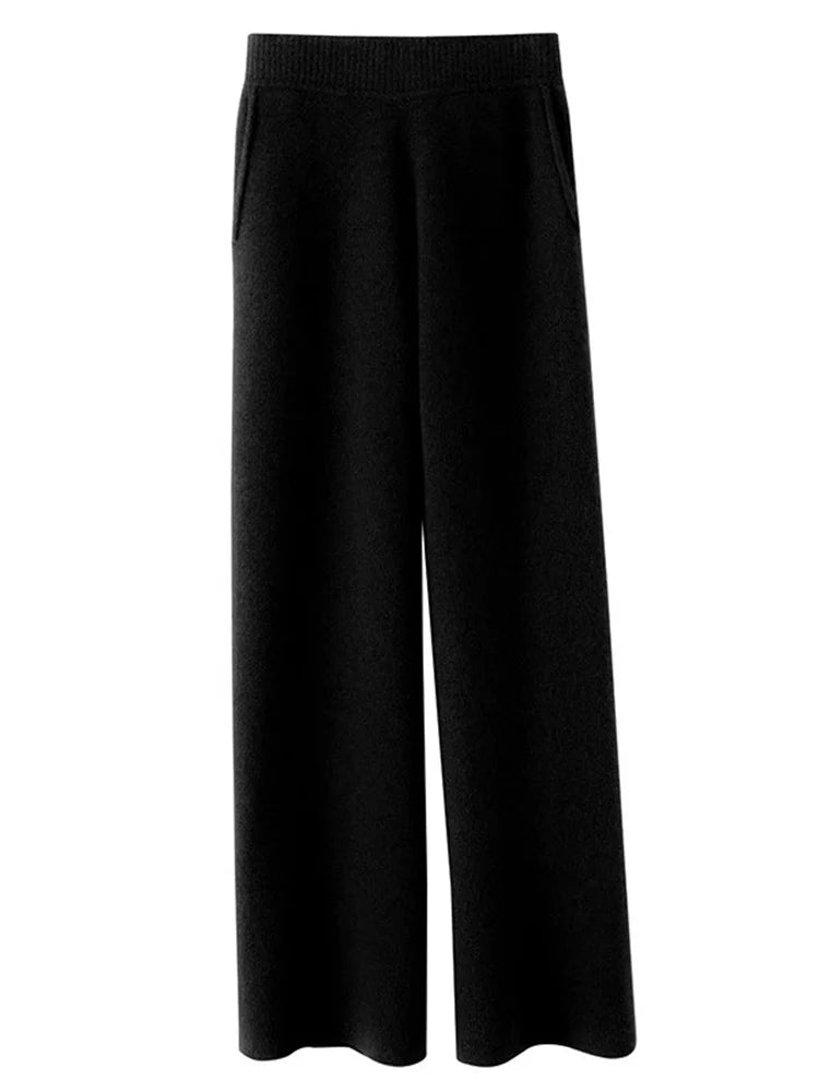 Pantaloni Comfort da Donna in Cashmere