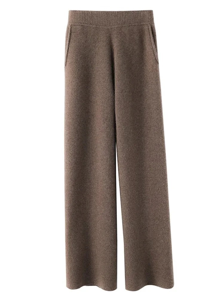 Pantaloni Comfort da Donna in Cashmere