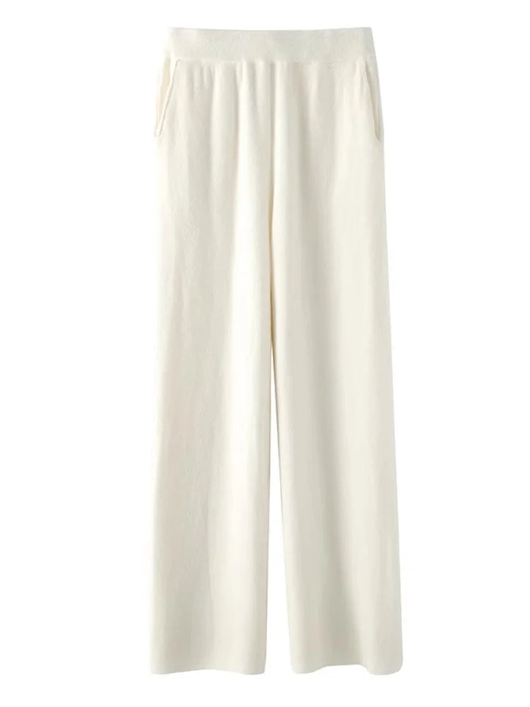 Pantaloni Comfort da Donna in Cashmere