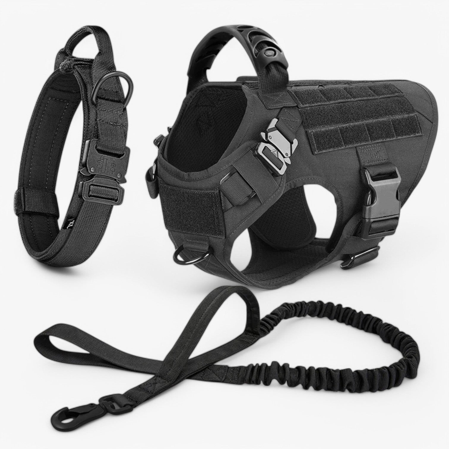 Military Grade Dog Harness  Tactical Training Vest with Quick-Release System - Product detail 4