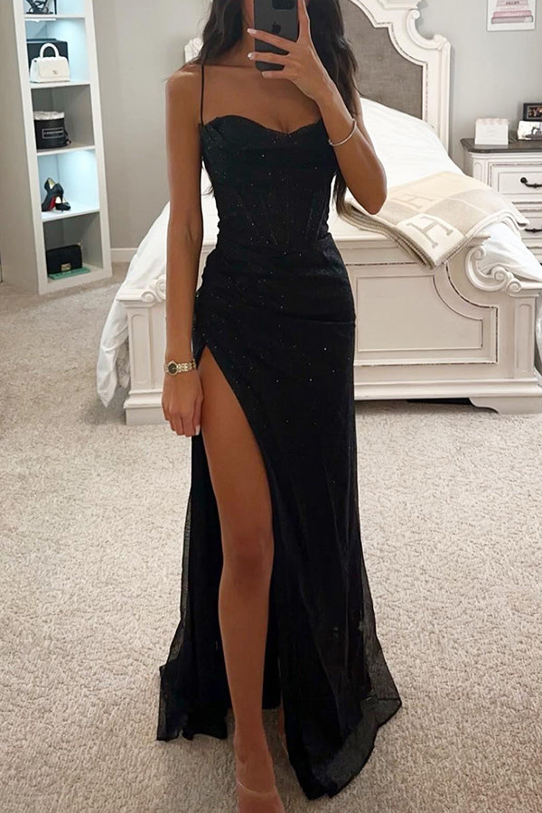 Tess | Romantic dress with sequins and elegant 0
