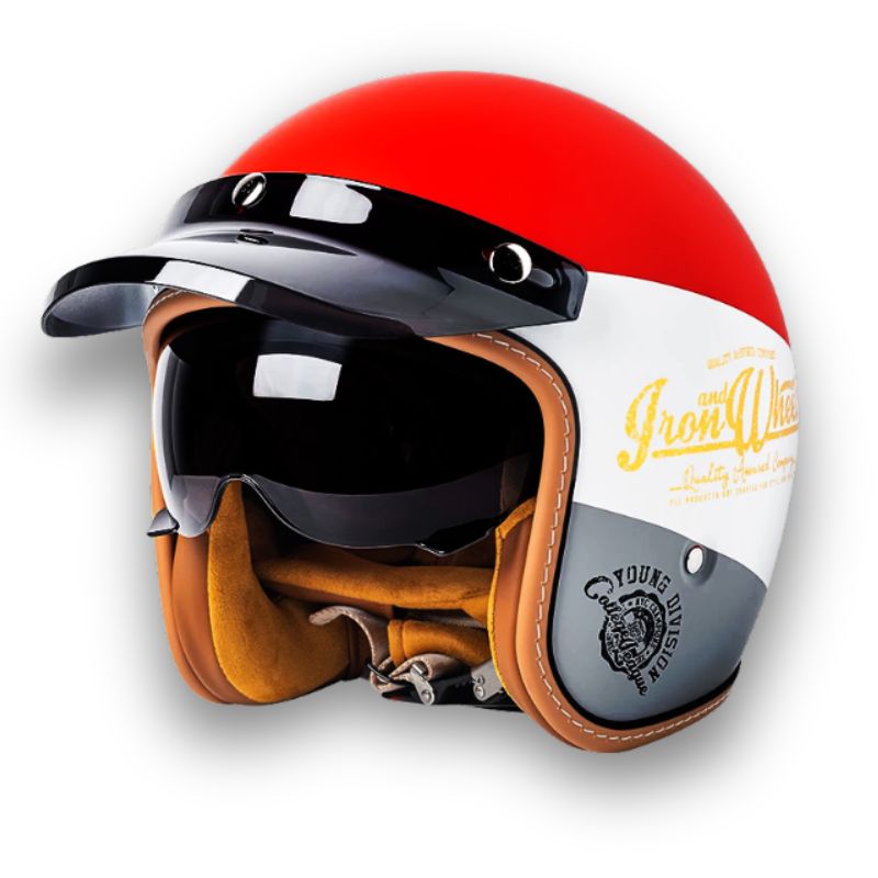 Casco Moto Senza Tempo - Omologato DOT ed ECE
