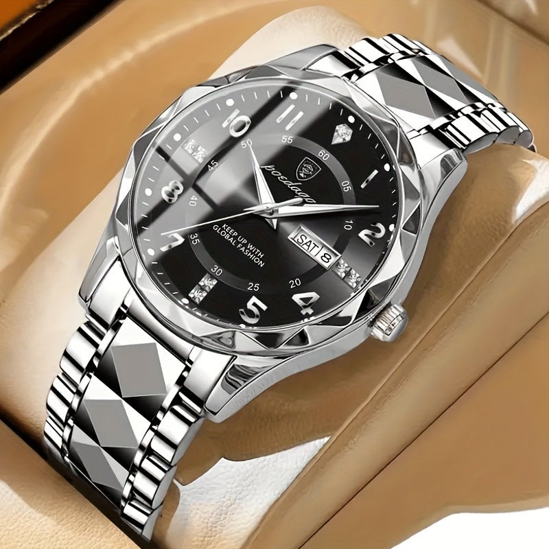 Mens Sports Watch  Blue Dial Stainless Steel Two-Tone - Product detail 6