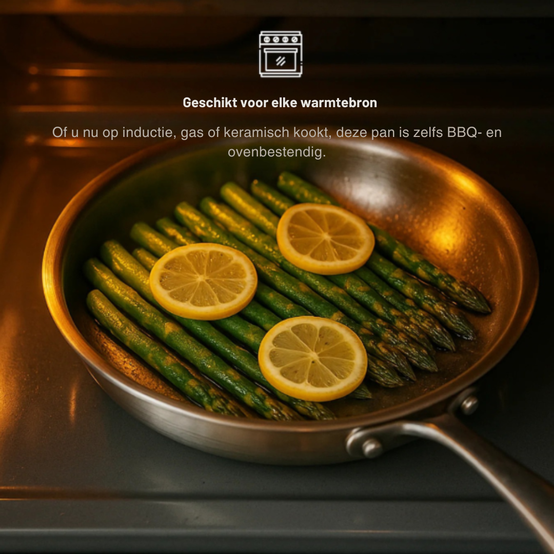 Titanium Frying Pan  Hammered Non-Stick PFAS-Free Induction - Product detail 5