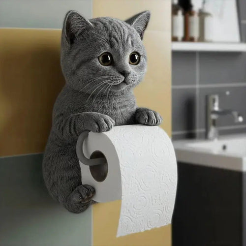 Toilettenpapierhalter Tierkopf — Robuster Harzhalter mit verspieltem Design Mivoza Deutschland