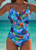 Ocean Print Swimsuit