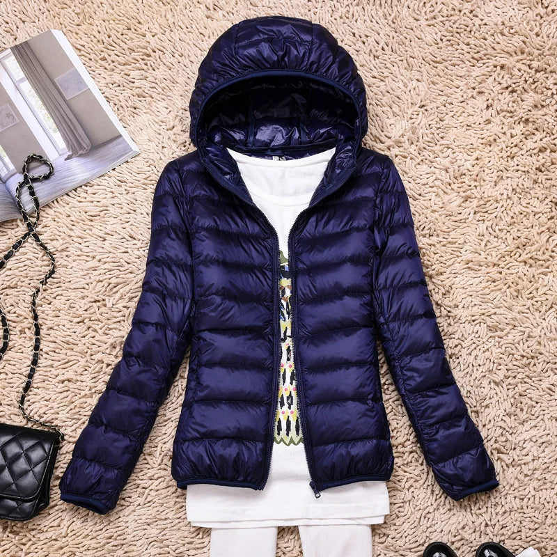 Giacca imbottita ultraleggera da donna - Cappotto leggero elegante e confortevole