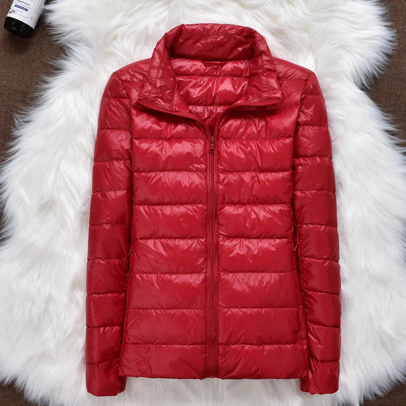 Giacca imbottita ultraleggera da donna - Cappotto leggero elegante e confortevole