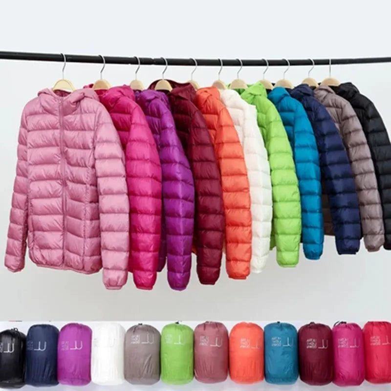 Giacca imbottita ultraleggera da donna - Cappotto leggero elegante e confortevole