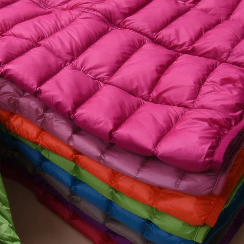 Giacca imbottita ultraleggera da donna - Cappotto leggero elegante e confortevole