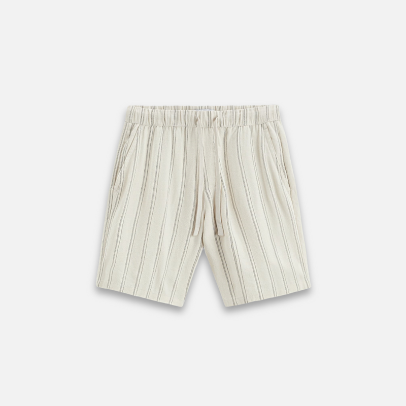Cedar Leafs | Linen shorts