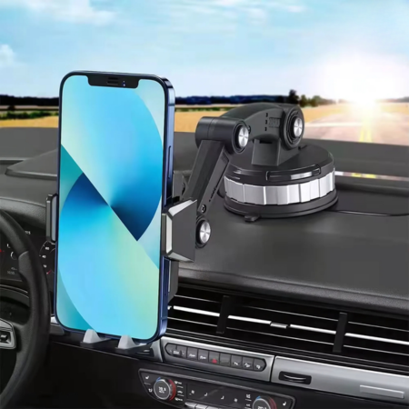 Universal Car Phone Mount  Strong Suction Dashboard Holder with 360 Rotation - Product example