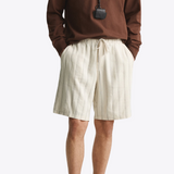 Cedar Leafs | Linen shorts