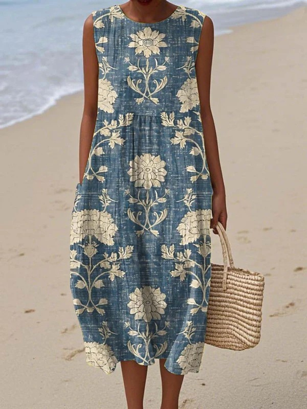 Boho Midi Dress