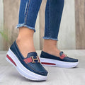 Women’s Platform Loafers – Modern Slip-On Style