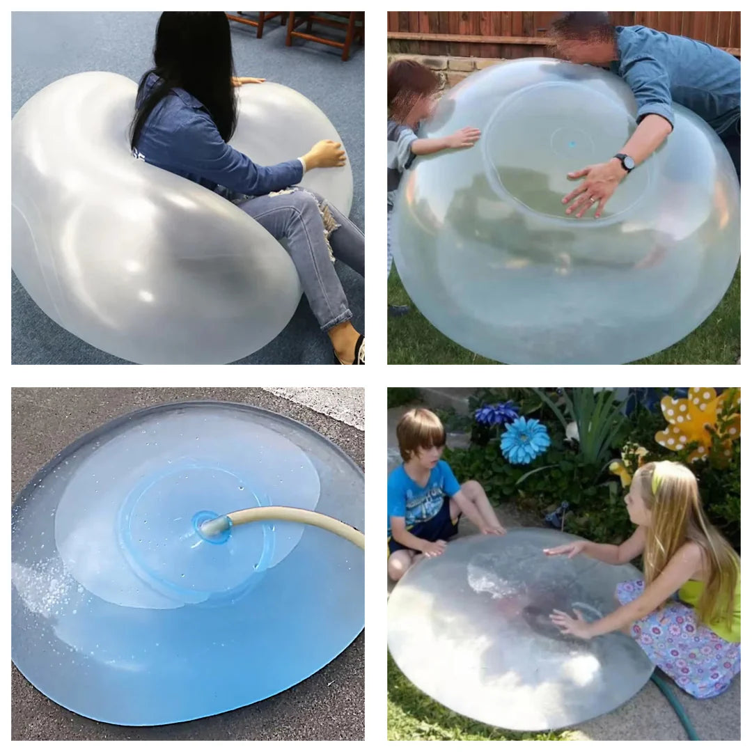 Indoor & Outdoor Bubble Ball – Water-Fillable, Supports up to 270 lbs