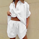 Women's Linen Two-Piece Set for Versatile Styling 2