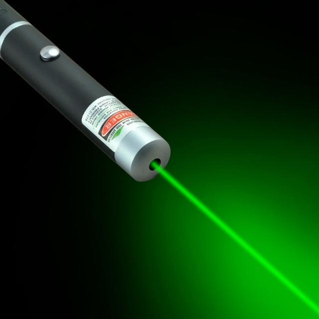 High-Performance Multi-Color Laser Pointer – Red, Green, Blue-Violet