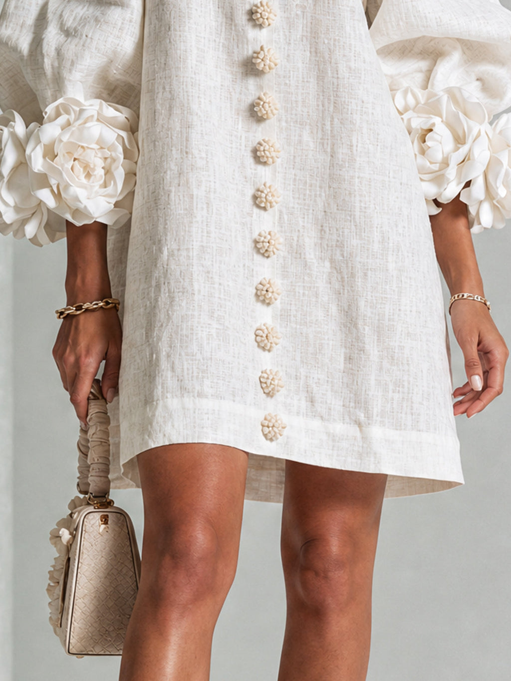 Sculptural Shift Dress