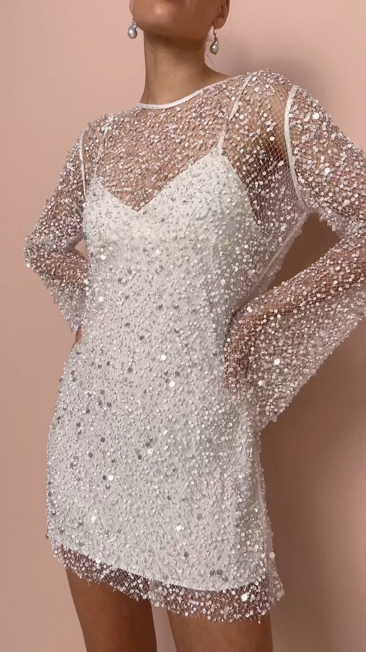 Zita | Flattering and sparkling party dress for women 1