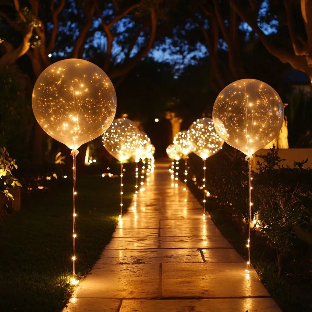 10-Piece LED Balloon Set – Warm Glow for Every Occasion