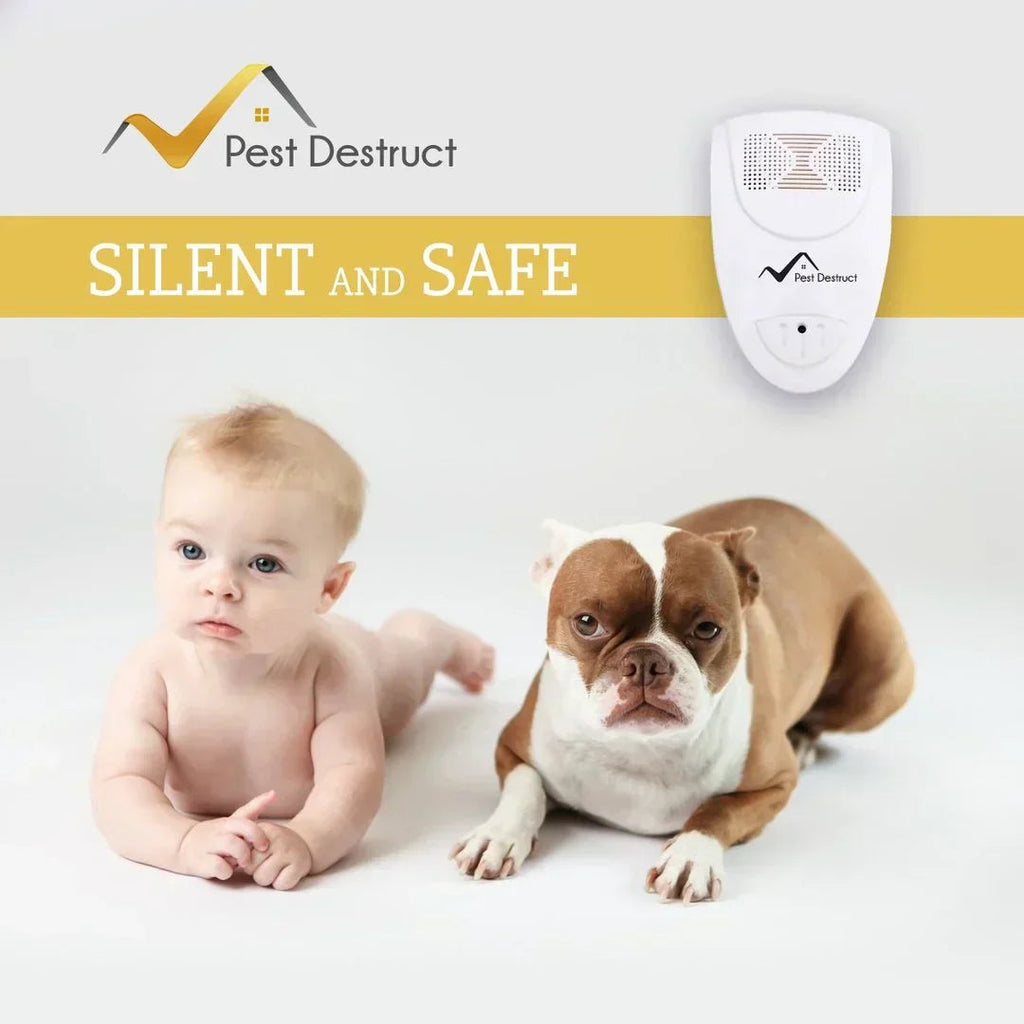 Ultrasonic Bed Bug Repeller - Get Rid of Bed Bugs in 48 Hours