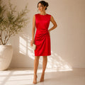 Sleeveless Women's Evening Dress | Midi
