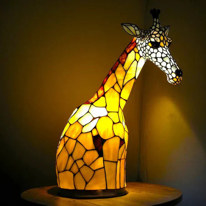 Artistic Glass Lamp with Unique Animal Designs for Stylish Decor