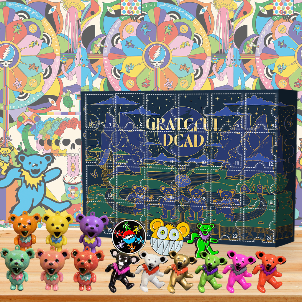 Grateful Dead Advent Calendar – 24-Day Collectible Bear Figures