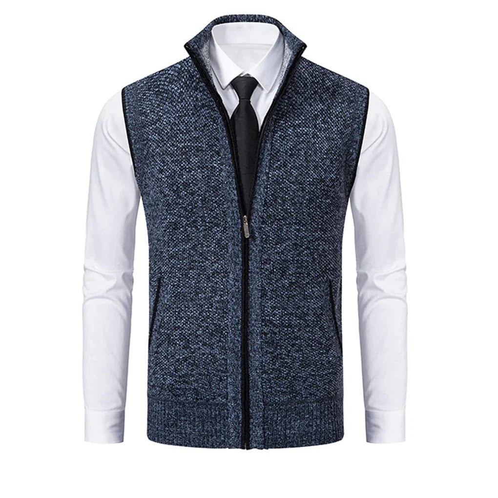 Gilet Elegante da Uomo — Strato Raffinato con Dettagli Curati