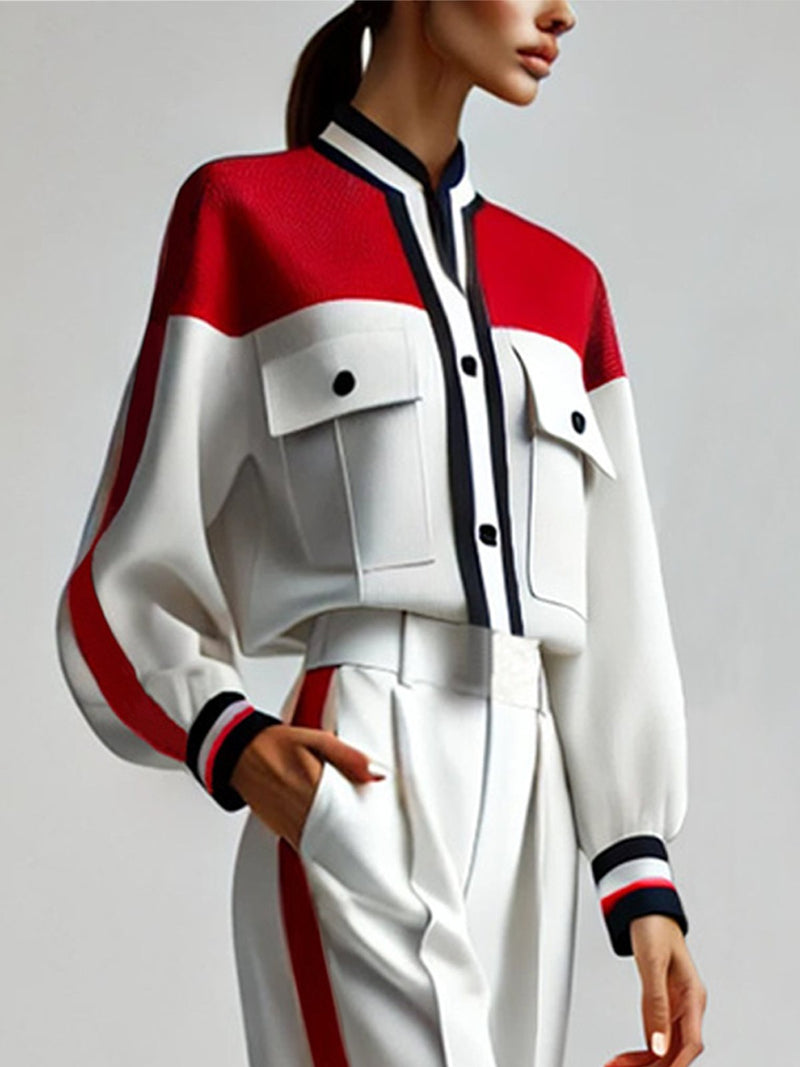Women’s Sporty Two-Piece Set – Stylish, Comfortable Activewear for Everyday Use
