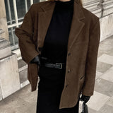 Women’s Suede Jacket – Tailored Fit for Casual & Smart Wear