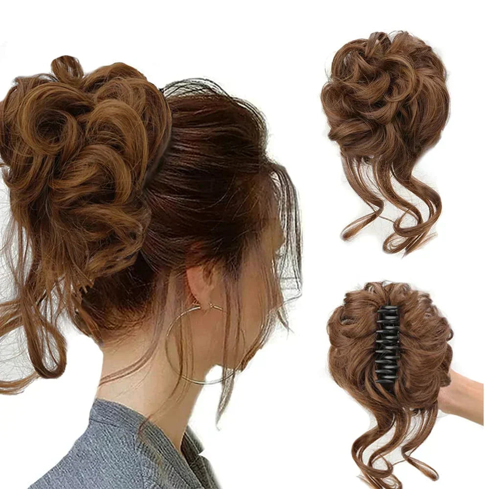 Instant Curly Bun Hair Clip