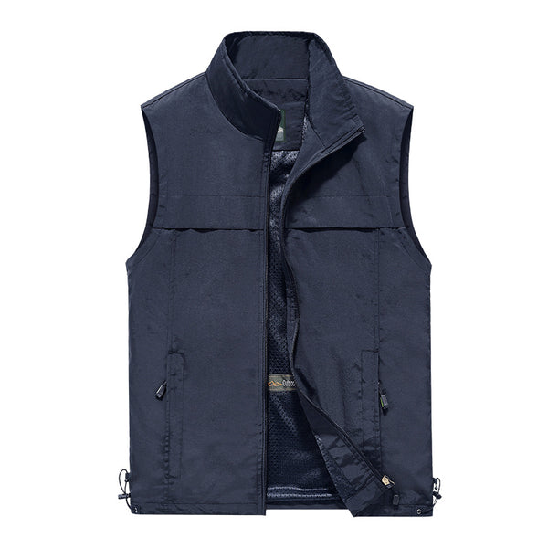 Men’s Lightweight Zip-Up Outdoor Gilet | Ideal for Everyday Wear