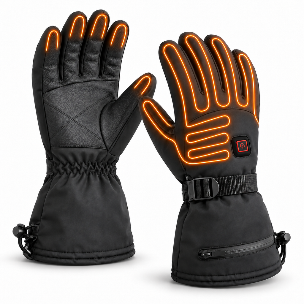 Rechargeable Heated Gloves – 3 Heat Settings