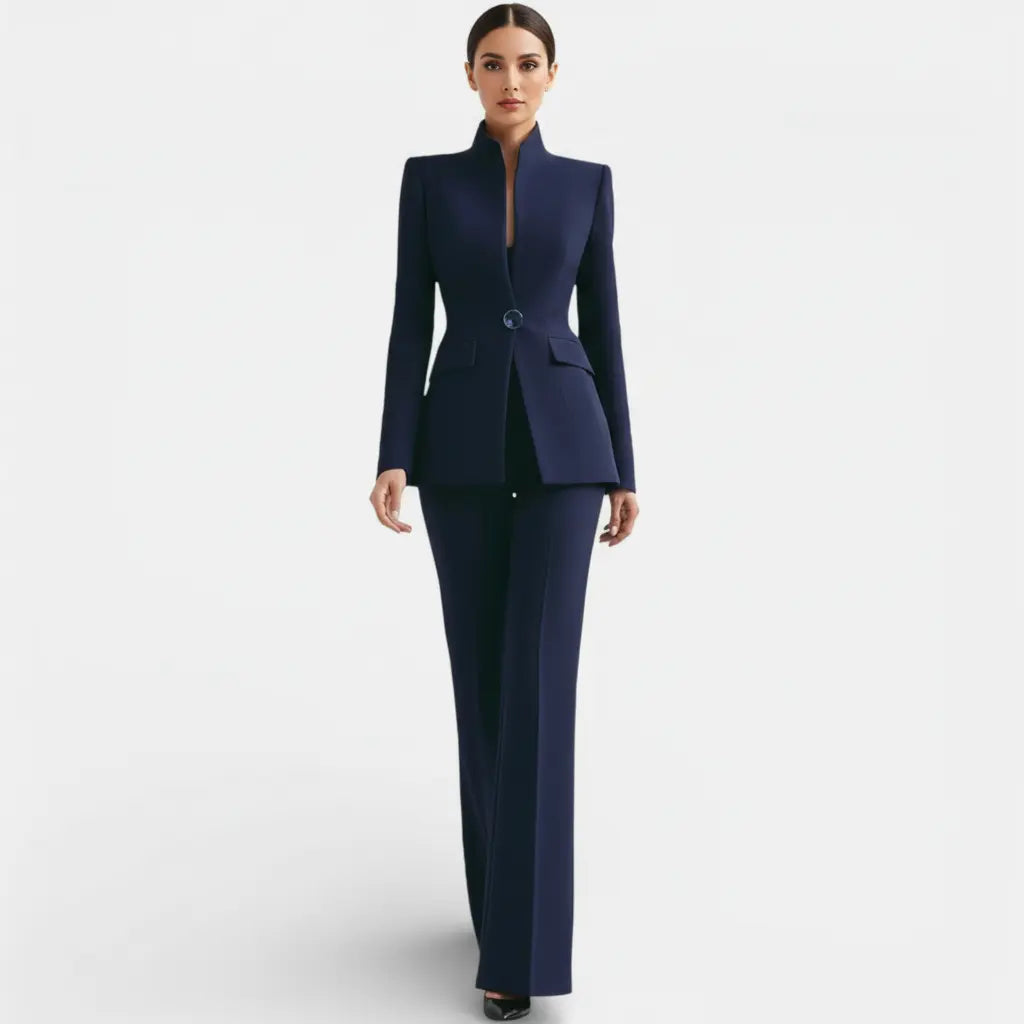 Completo Elegante da Donna | Blazer Professionale e Pantaloni