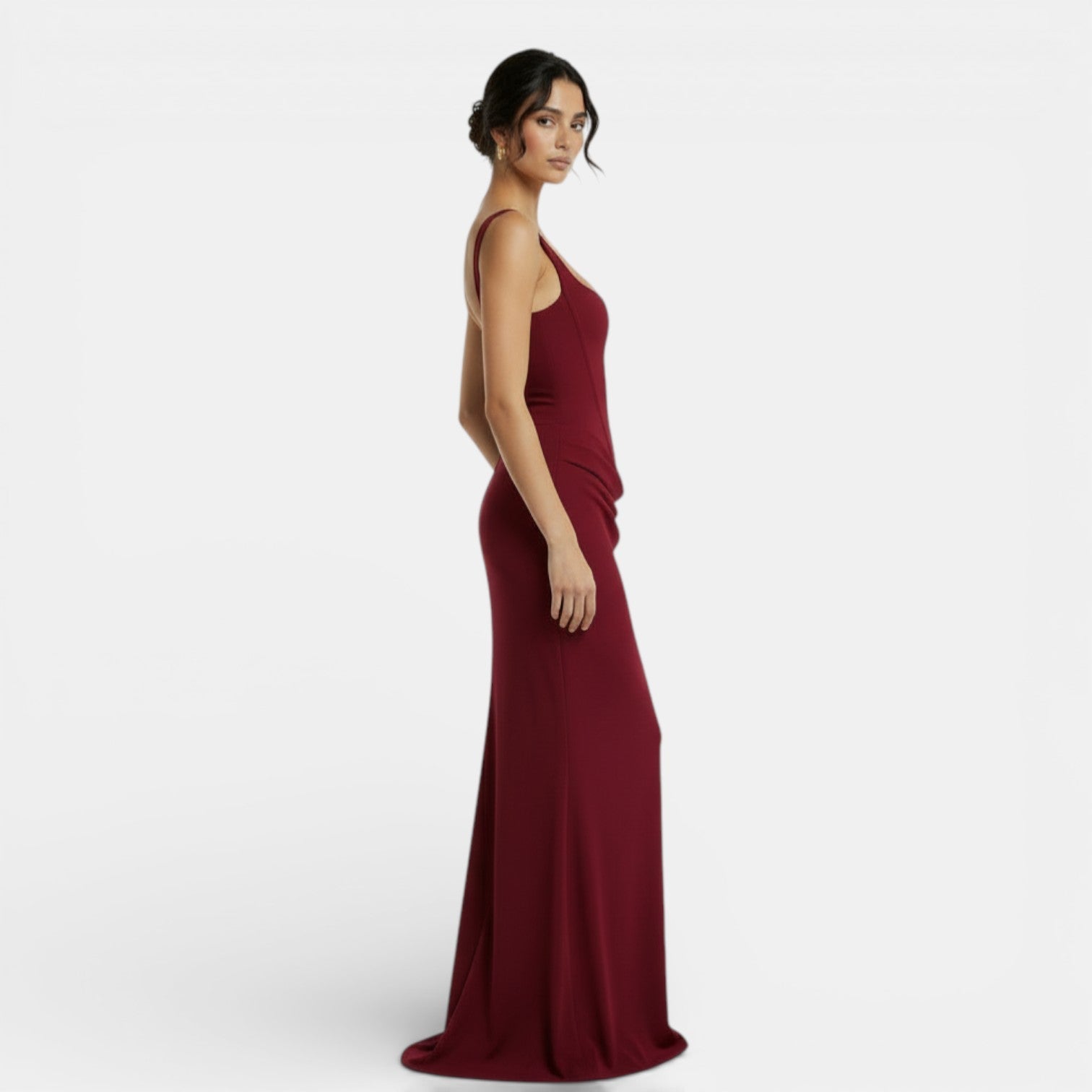 Elegantní těsné šaty bez zad