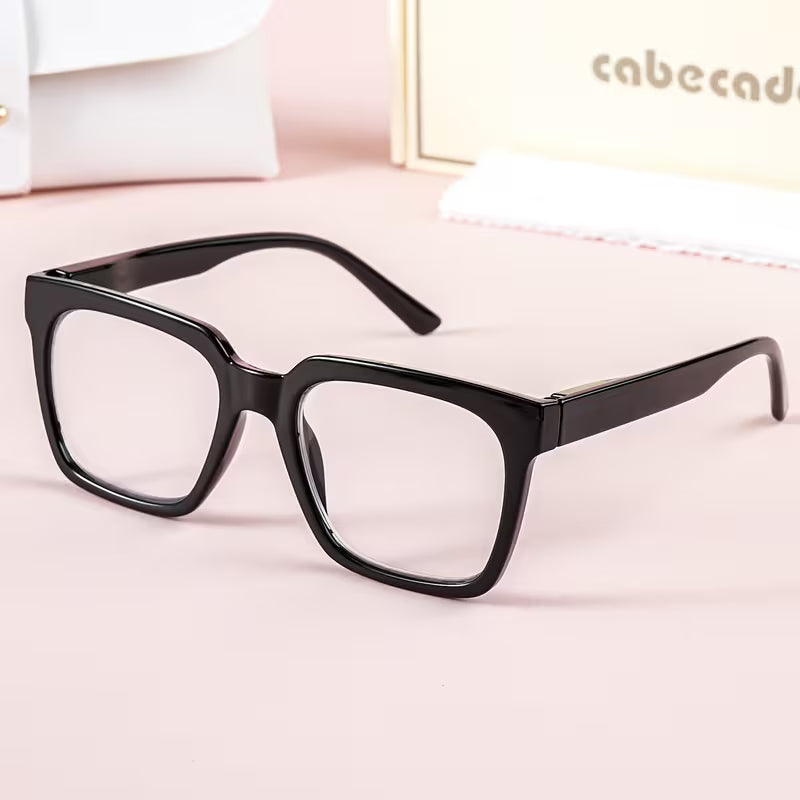 Blue Light Blocking Reading Glasses – Oversized Frame for All Face Shapes
