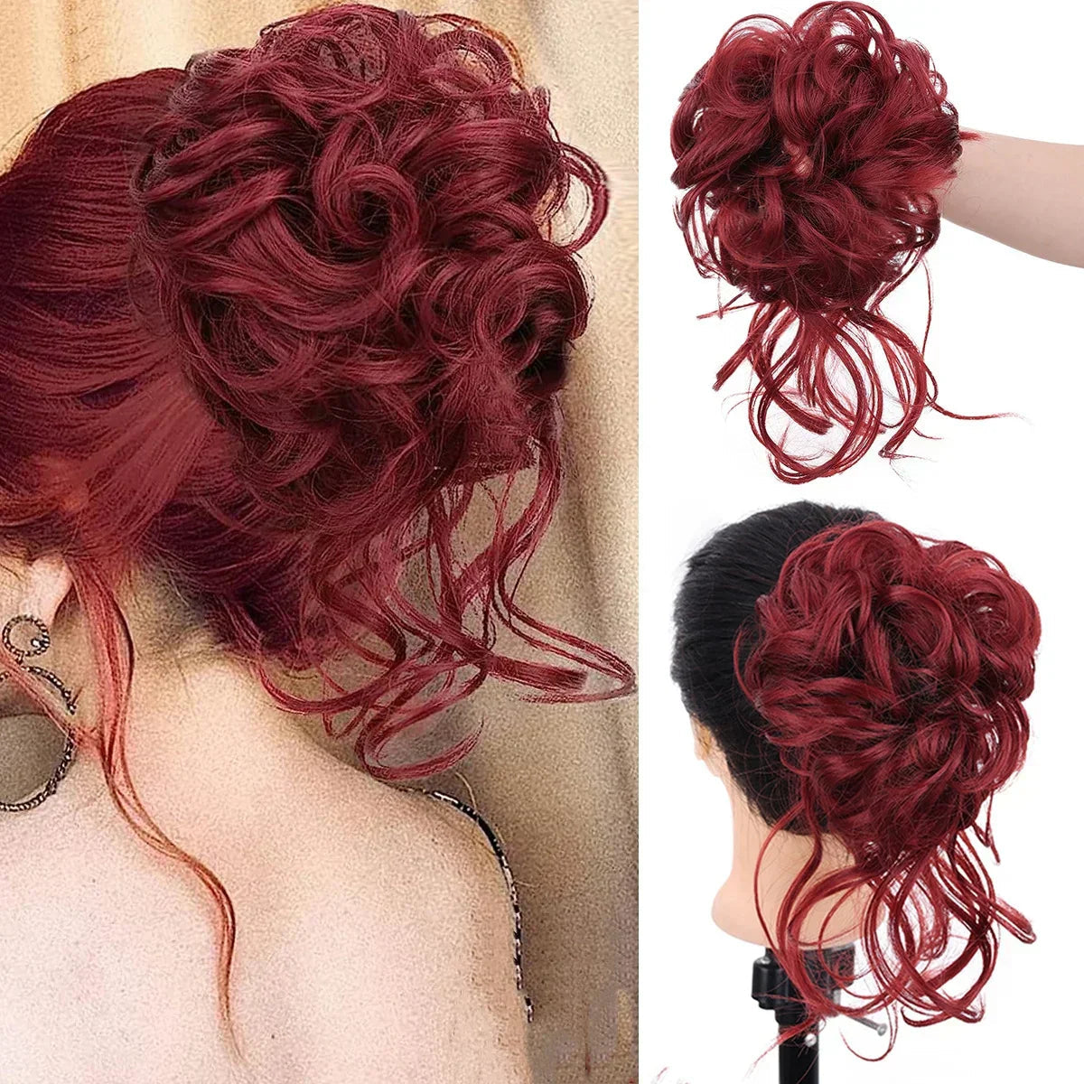 Instant Curly Bun Hair Clip