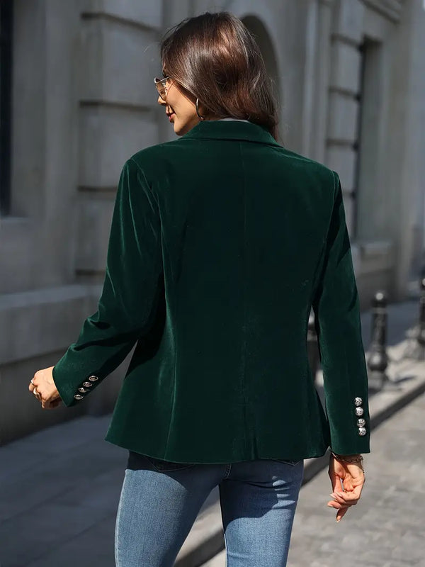 Women's Vintage Velvet Blazer