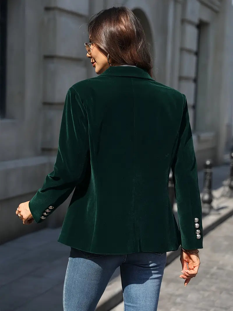 Women's Vintage Velvet Blazer