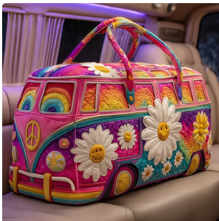 Quilted Travel Duffle Bag