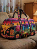 Quilted Travel Duffle Bag