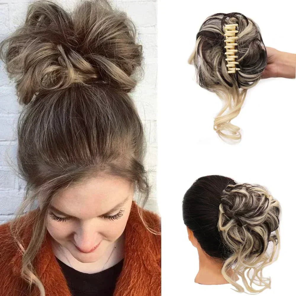 Instant Curly Bun Hair Clip