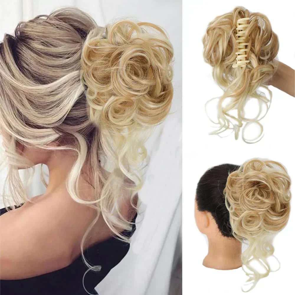Instant Curly Bun Hair Clip