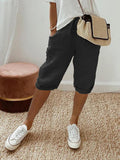 Smart Capri Pants with Flexible Waist – Elegant Summer Style