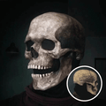 SkullMask - Realistic Halloween Mask with Movable Jaw
