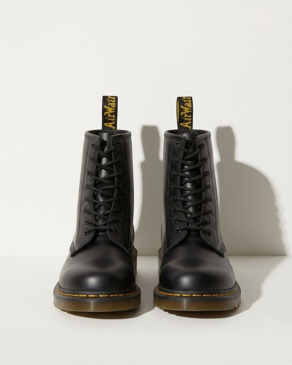 Women's Flat Lace-Up Leather Stitched Round Toe Ankle Boots