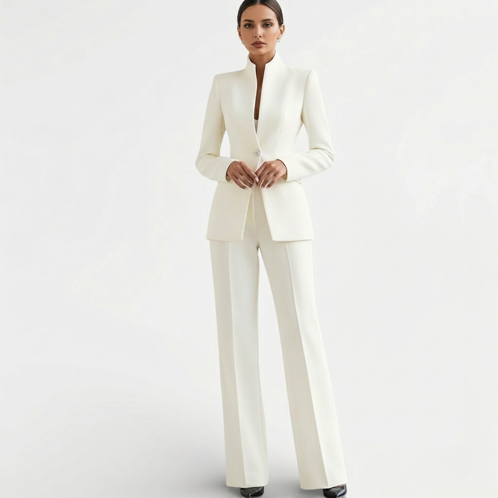 Completo Elegante da Donna | Blazer Professionale e Pantaloni